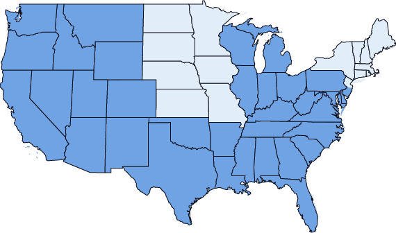 Coverage Area Map Home 4 2026